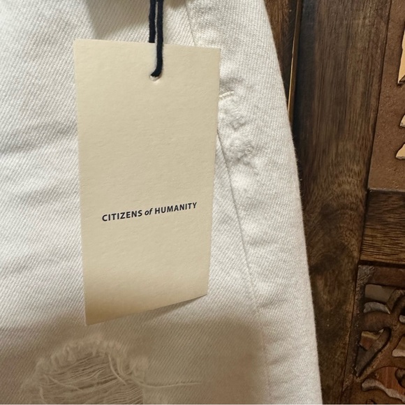 NWT Citizens of Humanity Annabelle Long Shorts reg $168 - Picture 6 of 10